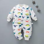 Baby Rompers Long Sleeve Jumpsuit, Warm Autumn Winter Newborn Onesie, Girls Coveralls.