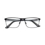 ZENOTTIC 2024 Men’s Titanium Alloy Optical Glasses – Ultralight Square Metal Frame, Fashionable Non-Prescription Eyewear.