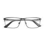ZENOTTIC 2024 Men’s Titanium Alloy Optical Glasses – Ultralight Square Metal Frame, Fashionable Non-Prescription Eyewear.