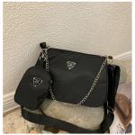 Simple Small Crossbody Bag for Women – Solid Color Shoulder & Armpit Casual Bag