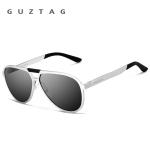 GUZTAG UV400 Polarized Sunglasses – Unisex Fashionable Aluminum Frame, Classic Design for Men and Women.