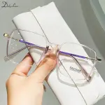 2024 Square Myopia Glasses – Anti-Blue Light Prescription Eyewear for Men and Women, Diopter 0 to -6.0.