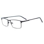 Metal Full Rim Glasses Men Rectangle Prescription Eyeglass Frames For Optical Lenses Myopia and Presbyopia