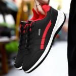 "Men's Large Size Fashion Sneakers – Comfortable, Non-Slip, Lace-Up, Easy to Clean for Outdoor Activities!"