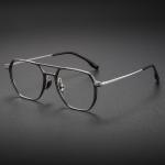 VICKY ZY-20239 Aluminum-Titanium Anti-Blue Light Reading Glasses – Stylish, durable, and customizable