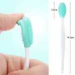 1PC Silicone Face Brush: Exfoliating, blackhead-removal tool for deep cleansing and smooth skin.