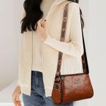 Genuine Leather Luxury Crossbody Bag – 2024 Designer Brand, Soft & High Quality, Ladies Shoulder Bag