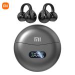 Xiaomi M79/M91 Ear Clip Wireless Earphones – Open-Ear Bluetooth 5.4, ENC Noise Cancelling, Touch Control, Sports Headset.